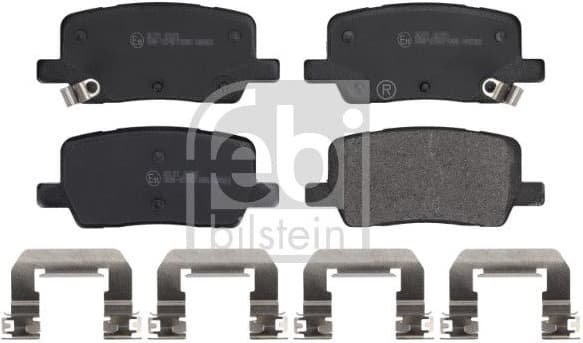 Brake Pad Set, disc brake 183715