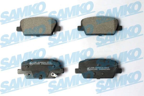 Brake Pad Set, disc brake 5SP2383