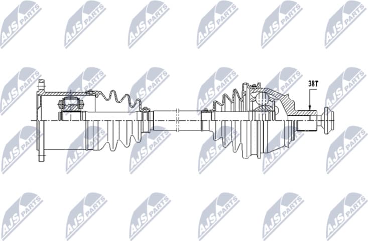Drive Shaft NPW-AU-071 - image 2