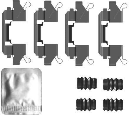 Accessory Kit, disc brake pad 82556400
