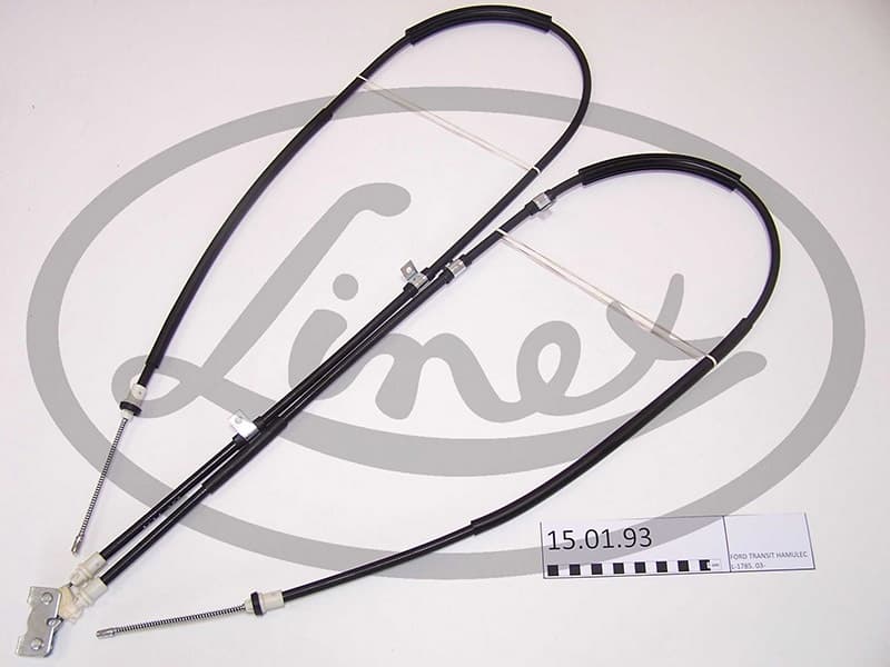 Cable Pull, parking brake 15.01.93