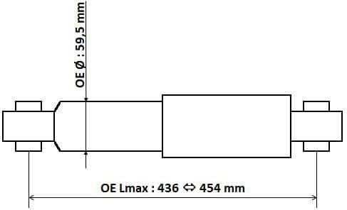 Shock Absorber Excel-G 3450003