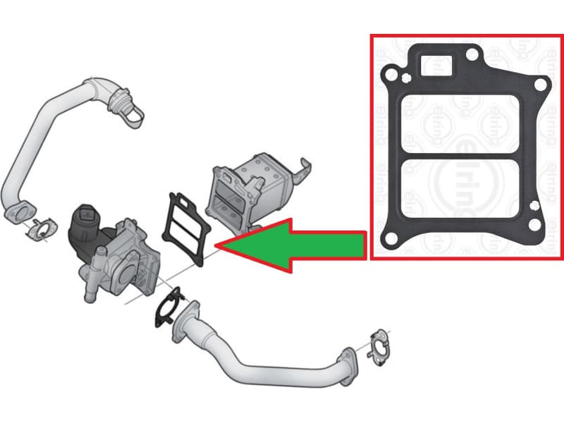 Gasket EGR valve 013.630