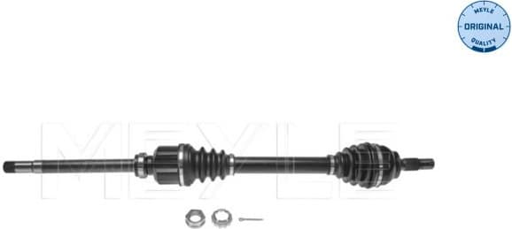 Drive Shaft MEYLE-ORIGINAL: True to OE. 11-14 498 0072