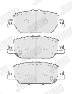 Brake Pad Set, disc brake 574115J