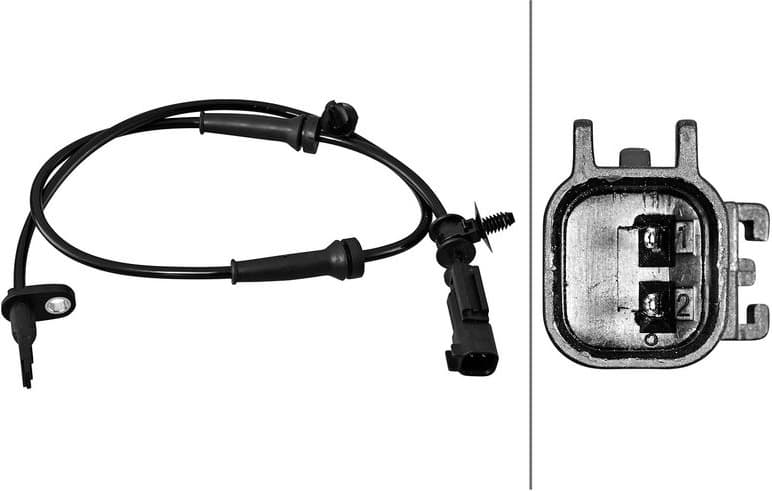 Sensor, wheel speed 6PU 358 217-191