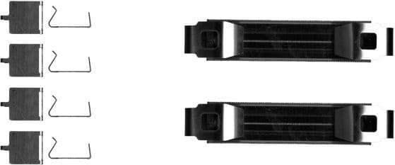 Accessory Kit, disc brake pad 82548300