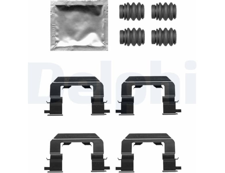 Accessory Kit, disc brake pad LX0671
