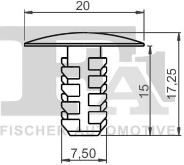 Clip, trim/protection strip 33-10001.5 - image 2