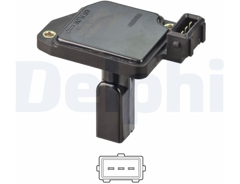Mass Air Flow Sensor AF10491-12B1