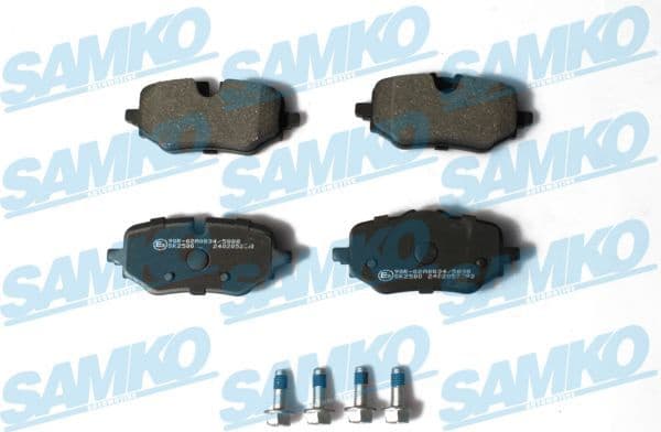 Brake Pad Set, disc brake 5SP2393