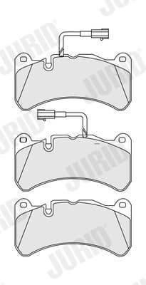 Brake Pad Set, disc brake 573663J