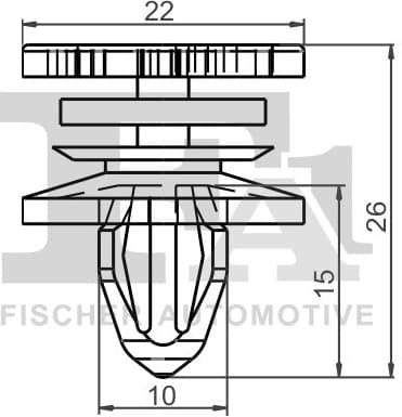 Clip, trim/protection strip 11-40025.10 - image 2