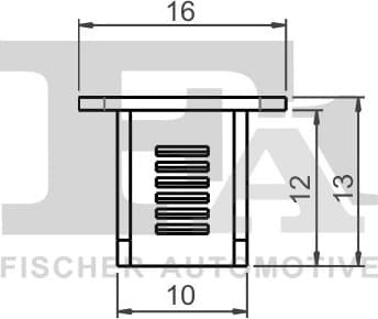 Clip, trim/protection strip 11-10017.5 - image 2