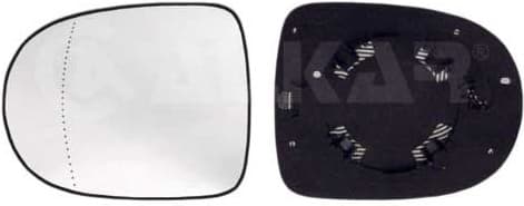 Mirror Glass, exterior mirror 6451176