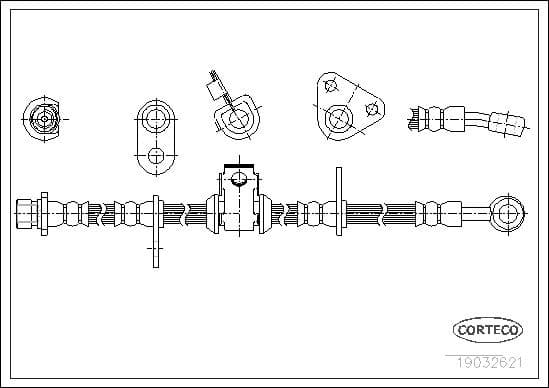 Brake Hose 19032621 - image 2