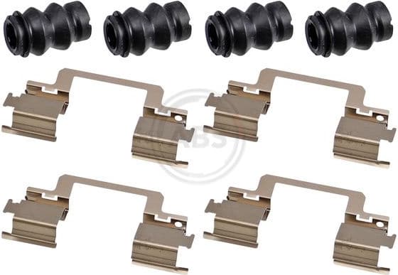 Accessory Kit, disc brake pad 0121Q