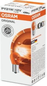 Osram Bulb PY21W 12V BAU15S UNV1 - 7507 (OSRAM) - Autoera - image 3
