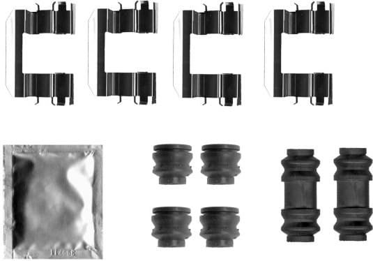 Accessory Kit, disc brake pad 82542400