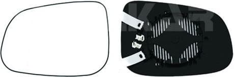 Mirror Glass, exterior mirror 6431876