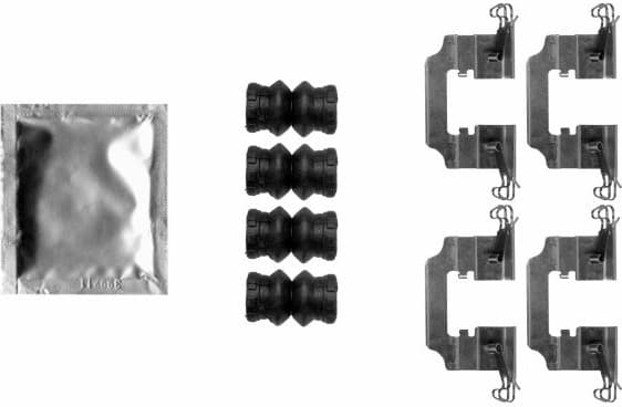 Accessory Kit, disc brake pad 82546800