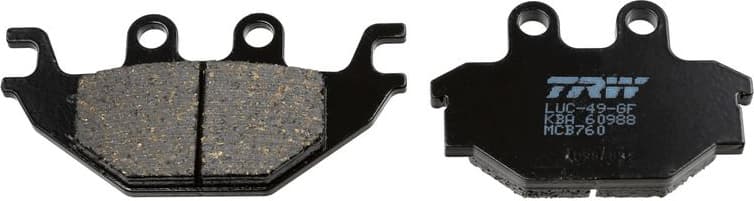 Brake Pad Set, disc brake Organic Allround MCB760