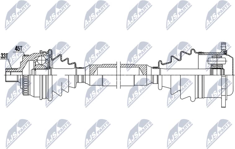 Drive Shaft NPW-AU-061 - image 2