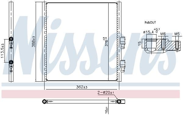 Condenser, air conditioning ** FIRST FIT ** 941308