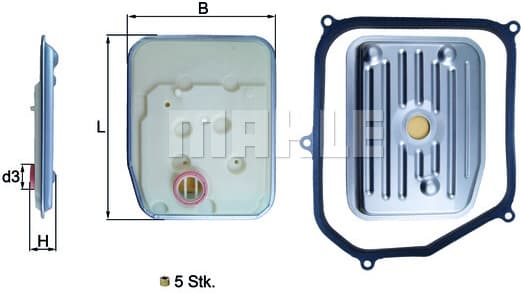 Filter automatic gearbox HX147KIT
