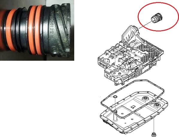 Sealing sleeve automatic gearbox 24347588725 - image 2