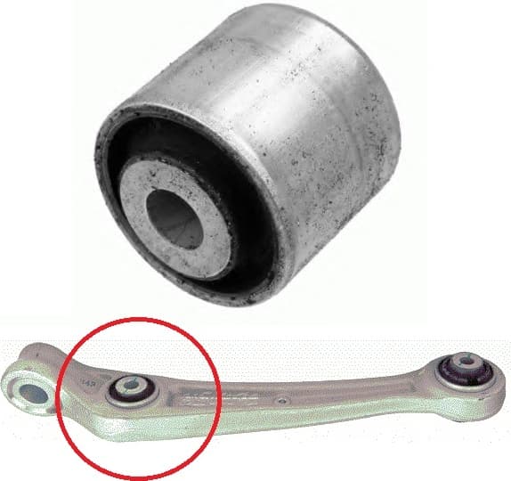 Silentblock front axle 27126 01