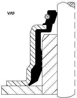 Seal valve stem 460 23000