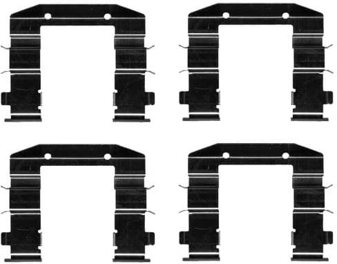 Accessory Kit, disc brake pad 82548700