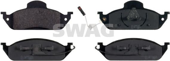 Brake Pad Set, disc brake 10 91 6410
