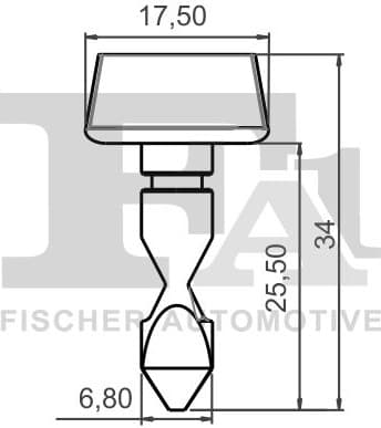 Clip, trim/protection strip 11-40093.10 - image 2