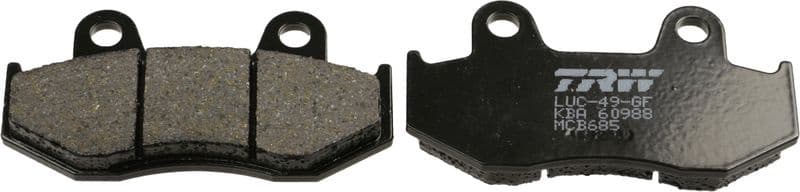 Brake Pad Set, disc brake Organic Allround MCB685