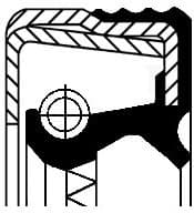 Shaft Seal, wheel hub 12014599B - image 2