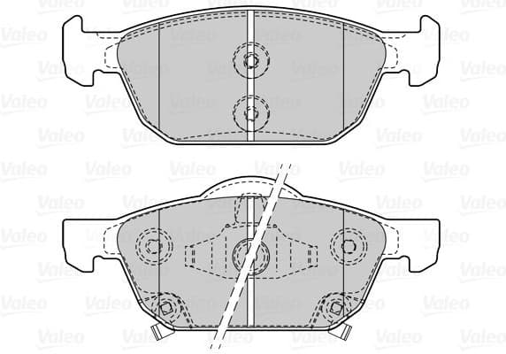 Brake Pad Set, disc brake 601508 - image 2