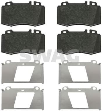 Brake Pad Set, disc brake 10 91 6481