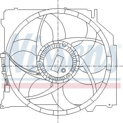 Fan, engine cooling 85066