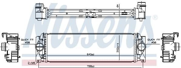 Charge Air Cooler ** FIRST FIT ** 961312