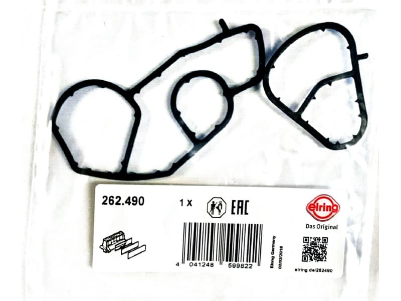 Gasket oil filter flange housing 262.490