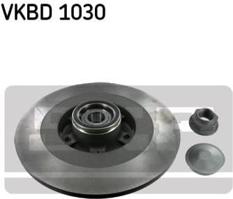 Brake disc with bearing, Top Quality VKBD1030