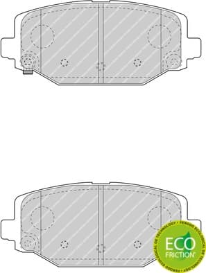 Brake pads rear, Top Quality FDB4778 - image 4