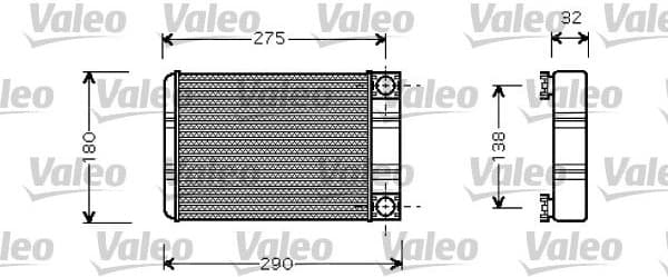 Heat Exchanger, interior heating 812321