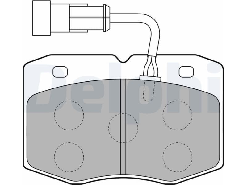 Brake Pad Set, disc brake LP1776