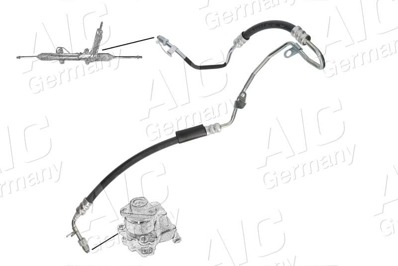 Hydraulic Hose, steering Original AIC Quality 55927 - image 2