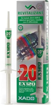 Revitalizantas XADO EX120 mechaninėms pavarų dėžėms ir reduktoriams 8ml