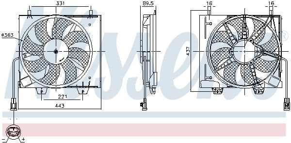Fan, engine cooling 850125 - image 6