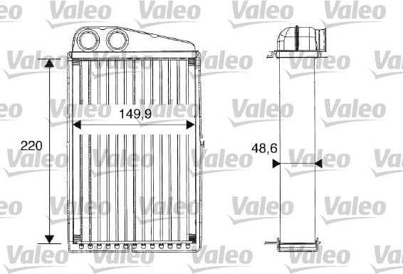 Heat Exchanger, interior heating 812247